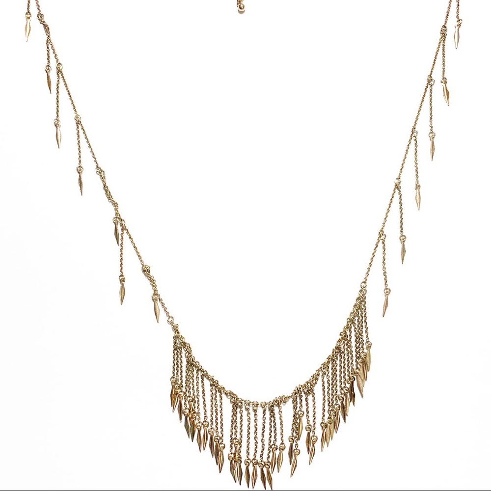 Urban Outfitters Long Gold Necklace